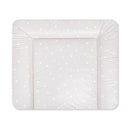 Julius Zöllner Wickelauflage Softy 85x75 cm - Wickelunterlage - wasserdicht und abwischbar - Made in Germany – Oeko-Tex Standard 100 – Star beige