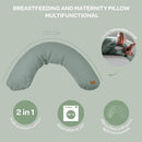 Béaba, Big Flopsy, Coussin d'allaitement/Grossesse, Oreiller de Grossesse/Maternité, Multifonctions, Convient pour Dormir/Allaiter, Soutien, Détent...
