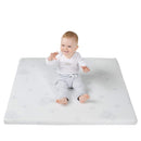 roba Matelas pour Parc Bébé 75 x 100 cm Safe Asleep Air - Housse Jacquard Respirante et Amovible - Convient aux Personnes Allergiques - Blanc