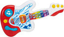 Chicco Meine erste elektronische Gitarre, interaktive Spielzeuggitarre, lehrt Spielen, Musiknoten, Lernspielzeug mit 3 Modi, +90 Sounds und Melodien, für Babys 9 Monate bis 4 Jahre