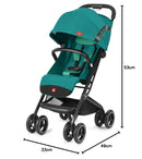gb Gold Buggy Qbit+ All Terrain, 3-in-1 Reisesystem, 0-15 kg, Ab Geburt bis ca. 4 Jahre, Luxus Traveller