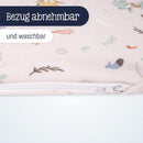 Zöllner Jersey Stillkissen ca. 190 cm | Füllung 42 Liter EPS-Mikroperlen | Made in Germany | Bezug aus 100% Baumwoll-Jersey | OEKO-TEX® STAN...