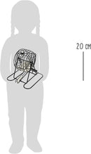 small foot Bingo, Bingotrommel mit Zubehör, für bis zu 5 Spieler, Gesellschaftsspiel für die ganze Familie, 2854, 20 cm