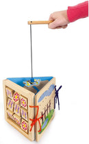 small foot 8550 Konstruktionsspielzeug Konstruktionsset Kran & Bagger