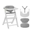 Bebeconfort Timba 2 mit Kissen, Mitwachsender Hochstuhl Baby, Ab 6 Monaten, Bis 110 kg, Ergonomischer Baby & Kinderhochstuhl Holz, Fast alle Esstis...