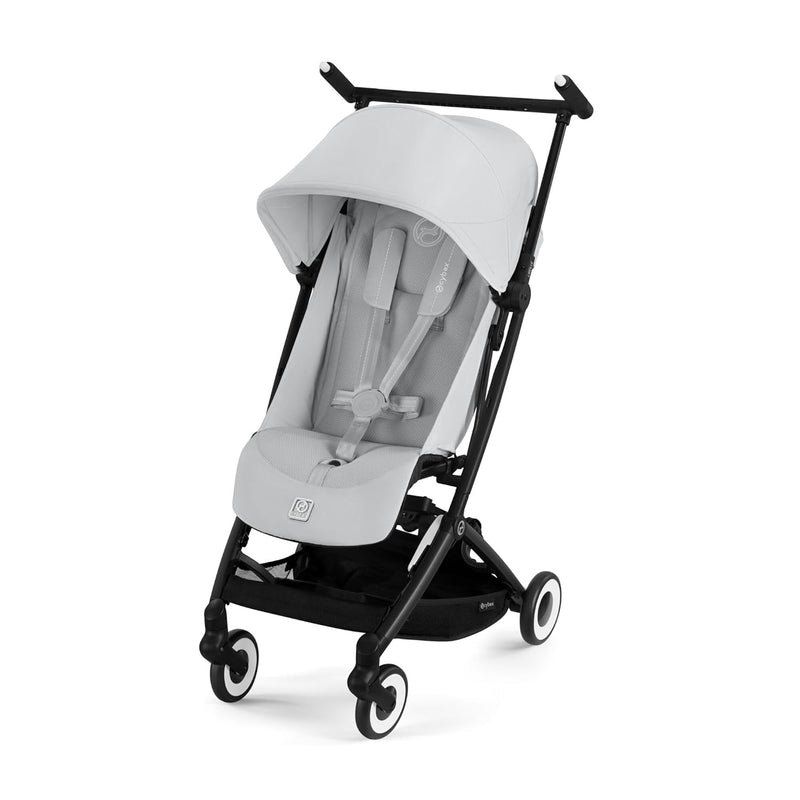 CYBEX Gold Kinderwagen LIBELLE mit Einhand-Gurtsystem, Von ca. 6 Monaten bis ca. 4 Jahre (max. 22 kg), Ultraleicht (nur 6 kg), Fog Grey