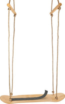 small foot Skateboard-Schaukel aus Holz, zum Schaukeln im Sitzen und Stehen, mit Handgriffen, ab 3 Jahren, 12091