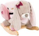 Nattou rocking animal rabbit Nina, 10-36 months, 60 x 39 x 50 cm, Beige/Pink