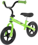 Chicco Green Rocket Laufrad, Balance Bike für Gleichgewicht, mit verstellbarem Lenker und Sattel, max. 25 kg, grün - Spielzeug für Kinder 2-5 Jahre, Einheitsgröße