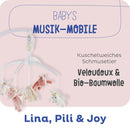 NOUKIE'S Lina & Joy Mobile mit Musik - Rosa