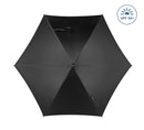 Maxi-Cosi Parasol, Stylischer und Praktischer Sonnenschirm Kinderwagen und Viele Mehr, mit UV-Lichtschutz 50+ inkl. Univsersal-Befestigung, Black.