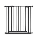 hauck Open N Stop 2, Schwarz – Schutzgitter Treppe und Tür 75–80 cm – Kindersicheres Absperrgitter ohne Bohren – Manuelle 1 Hand Öffnung – nur für Innen