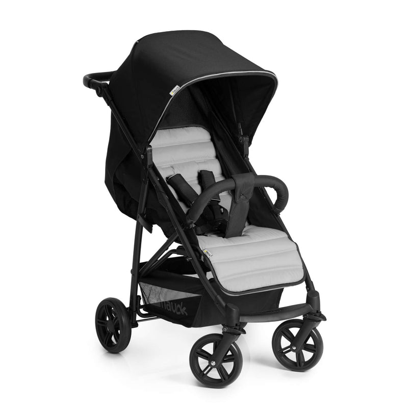 hauck Buggy Rapid 4 für Kinder ab Geburt bis ca. 3 Jahren, Kinderbuggy Klein Zusammenklappbar, mit Liegefunktion, Höhenverstellbar, Großer Korb