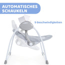 Chicco Relax & Play Elektronische Babywippe ab 0 Monaten bis 9 kg,Verstellbare Wippe und Babyschaukel mit 5 Geschwindigkeiten