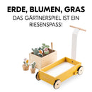 hauck Learn to Walk Plants – Lauflernwagen aus Holz für Babys ab 12 Monaten mit Gärtner-Zubehör, Bremssystem, Pflanzbox & Stauraum, FSC® Zertifizie...