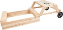 Small Foot Wooden 3-in-1 Sandbox with Seating Area, Mud Table, Oxford Cover, 150 kg Load Capacity