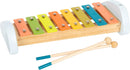 small foot Xylophon "Groovy Beats" aus Holz, Instrument für Kinder, inkl. Notenblatt, ab 18 Monaten, 12254