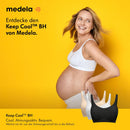 Medela Keep Cool Nahtloser Schwangerschafts- und Still-BH ohne Bügel – 2 eingewebte atmungsaktive Zonen – Soft-Touch-Stoff für angenehmen Halt