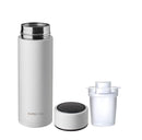 Nuby - RapidCool™ - Hilfe zur Zubereitung von die perfekte Säuglingsnahrung in nur 2 minuten - Für Babys - Perfekt für Unterwegs - Inklusive Milchpulverspender und digitalem Deckel - Weiß - 0+ Monate