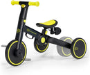 Kinderkraft Dreirad 3in1 4TRIKE, Leicht Rutscher, Laufrad, Zusammenklappbar, ergonomische Sattel, ab 12 Monat bis 5 Jahre