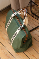 Childhome, Mommy Bag, Wickeltasche, Kliniktasche, Reisetasche, großes Fassungsvermögen, Wickelauflage, verstellbarer Schultergurt, unterteilt, Isol...