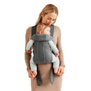 BABYBJÖRN Babytrage Mini, 3D Jersey, Dunkelgrau