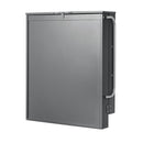 roba Wandwickelregal + Wickelauflage roba Style grau - Klappbar & platzsparendes Wickelregal zur Wandmontage - Wickeltisch mit 2 Ablagefächer - Hol...