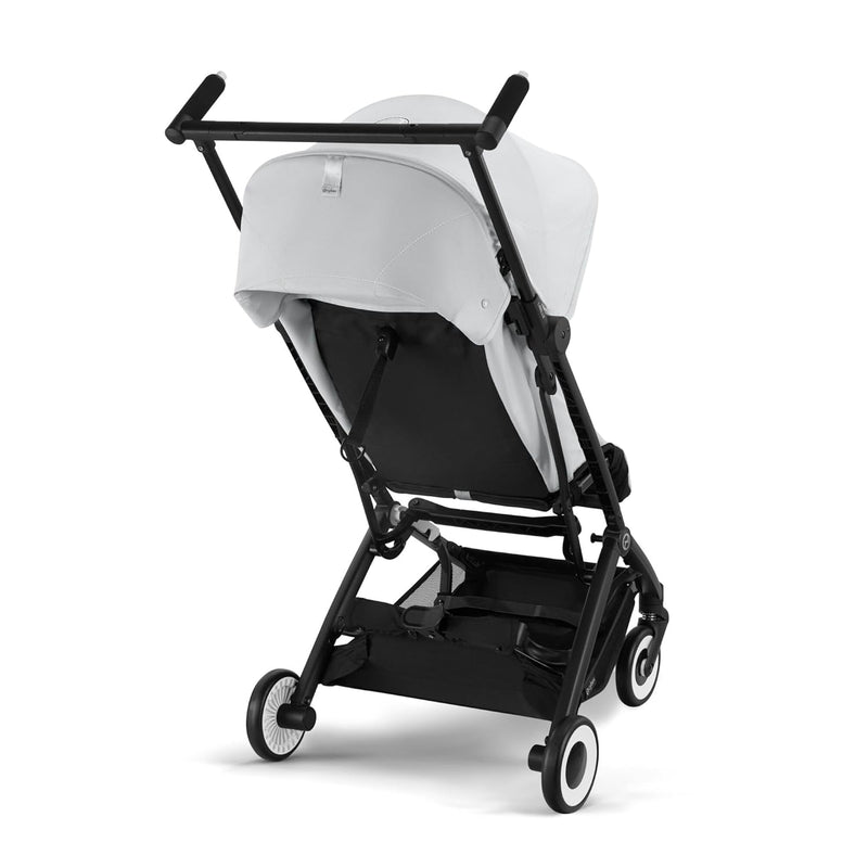 CYBEX Gold Kinderwagen LIBELLE mit Einhand-Gurtsystem, Von ca. 6 Monaten bis ca. 4 Jahre (max. 22 kg), Ultraleicht (nur 6 kg), Fog Grey