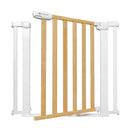 Kinderkraft Lock&GO Treppenschutzgitter Ohne Bohren, Türschutzgitter, Kinderschutzgitter, von 75 bis 103 cm, 90 Grad öffnen, doppelte Verriegelung