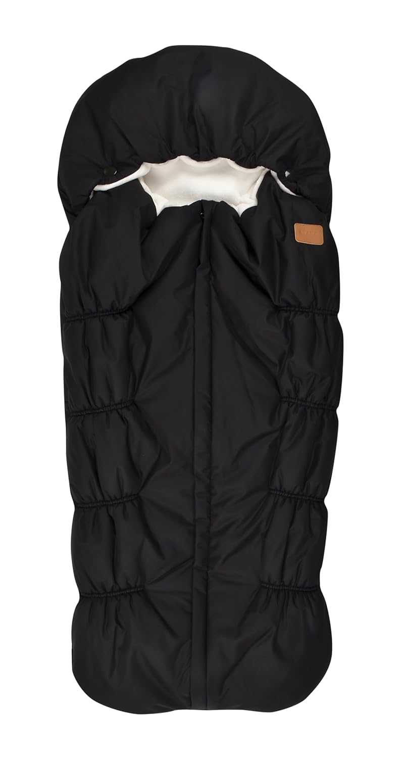 BÉABA - Fußsack für Babys Kinderwagen, 100% wasserdicht, winddicht, Double Fleece Ultra Warm