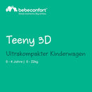 Bebeconfort Buggy Teeny 3D, Ultrakompakt zusammenklappbarer Kinderwagen inkl. passender Tragetasche, nutzbar ab ca. 6 Monate bis ca. 4 Jahre