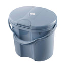 Rotho Babydesign TOP Windeleimer - recycelt - Windeleimer - geruchsdicht - ohne Nachfüllkasetten - Wickeleimer - blau