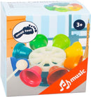 small foot Glocken-Karussel, farbig mit Ständer, 8 Stück mit Schlägel und 8 Liedern, ab 3 Jahren, 11694