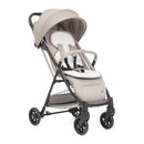 Chicco Taormina stroller, from birth to 22 kg, practical and lightweight, foldable buggy, stroller, one-hand closure, adjustable backrest, footrest, canopy, Beige