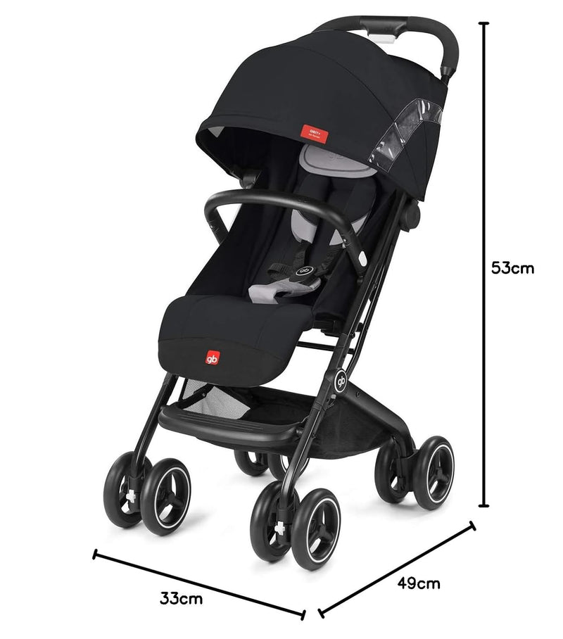 gb Gold Buggy Qbit+ All Terrain, 3-in-1 Reisesystem, 0-15 kg, Ab Geburt bis ca. 4 Jahre, Luxus Traveller