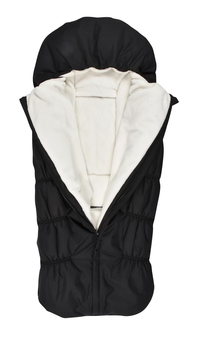 BÉABA - Fußsack für Babys Kinderwagen, 100% wasserdicht, winddicht, Double Fleece Ultra Warm