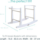 Clair de Lune Standfuß für Babykörbchen