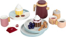 small foot Kaffee und Tee-Set "tasty" aus Holz, Rollenspielzeug für Kinderküche, für Kinder ab 3 Jahren, 12293