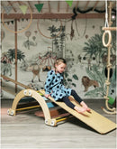 small foot Rutschbrett 3in1 "Adventure" aus Holz, für Kletterdreieck, Bewegungsspielzeug für Kinder, ab 2 Jahren, 12240