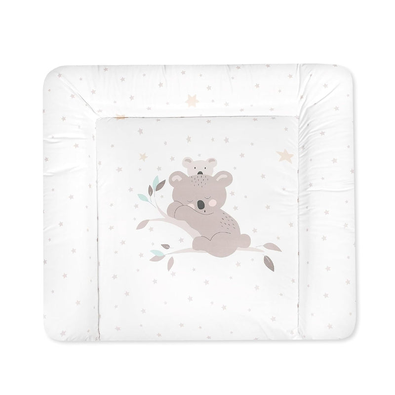 Julius Zöllner Wickelauflage Softy 65x75 cm - Wickelunterlage - wasserdicht und abwischbar - Made in Germany – Oeko-Tex Standard 100 – Koalas