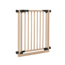 Safety 1st Essential Wooden Gate, Ausziehbares Schutzgitter, Klemmgitter für Treppen, Babygitter auch für Hunde Geeignet, 6 Monate - 2 Jahre, Natur...