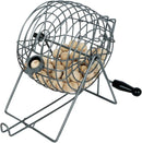 Small Foot Bingospiel mit Lostrommel aus Metall & Ludo XL aus Holz für Vier Spieler, Gesellschaftsspiel für die ganze Familie im Großformat, ab 4 Jahren, 11783