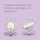 Maxi-Cosi Cassia Babywippe Elektrisch, 0–6 Monate, max. 9 kg, Babyschaukel Elektrisch, 12 Melodien, 360°-Sitzdrehung, automatische Bewegungserkennung, 5 Geschwindigkeiten, Classic Beige