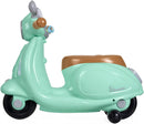 Chicco Vespa Primavera für Kinder Grün, fahrbares Spielzeugmotorrad mit elektronischem Bedienfeld, Lichtern und Geräuschen, abnehmbare Stützräder, ...