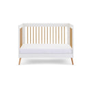Obaby, Maya Mini Kinderbett aus Kiefernholz, Natur mit Weiß