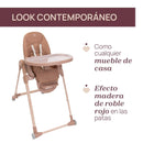 Chicco Polly Armonia Kinderhochstuhl für Babys von Geburt bis 40 kg, 9 Höhenstufen, foldable, klappbar, verstellbarer Fußstütze, Hochstuhl 3in1, Kompakt verstaubar, 4 Räder,mit neugeborenaufsatz