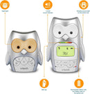 VTech - Hibou Family Babyphone, Eule, Grau