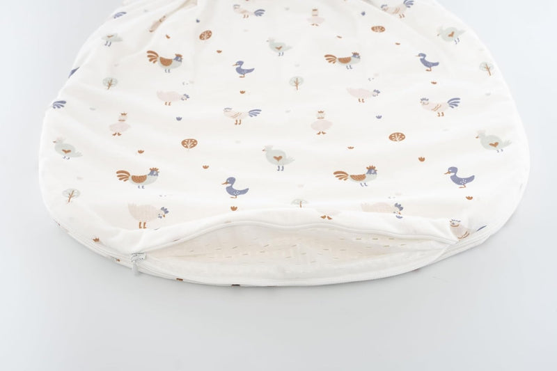 Träumeland Babyschlafsack LIEBMICH 3tlg. Set, Kikeriki, Größe 62/68