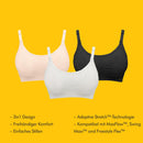 Medela Damen 3-in-1 Still- und Abpump-bh Bra
