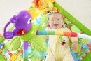 Fisher-Price Musikalisches Spielcenter Dschungeltiere für Kinder – Spielzeug – mit Musik, Lichtern, Geräuschen und waschbarer Decke – Geschenk für Babys ab 0 Monaten (Mattel GXC35)